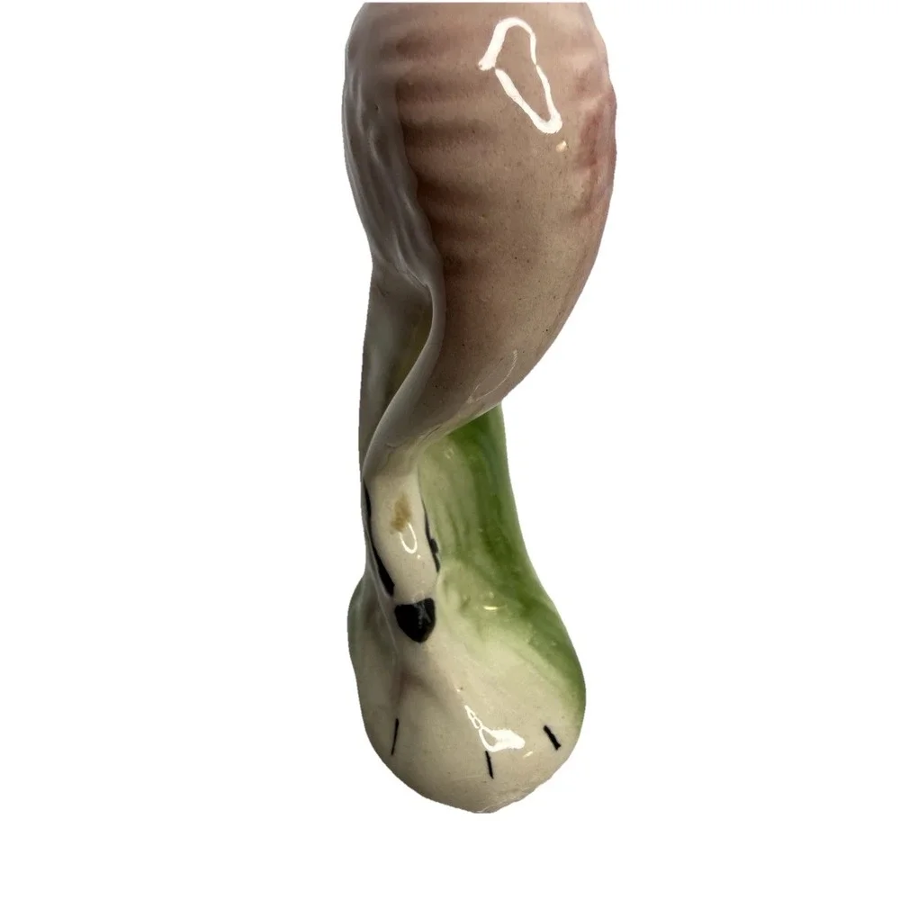 Vintage Ceramic Flamingo Figurine Pair Mid Century, Florida Souvenir Decor